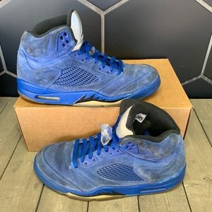 royal blue jordan 5